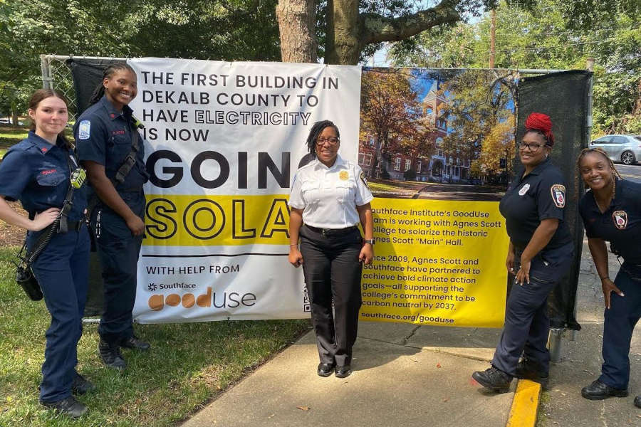 City of Decatur Fire Chief and response team